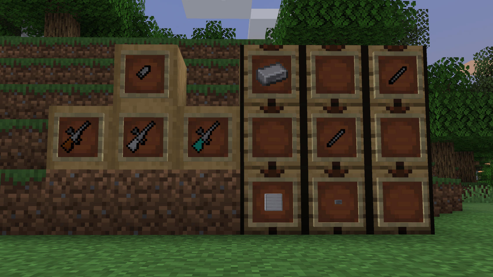 Guns mod MCreator